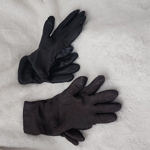 Assorted Liz Claiborne leather dress gloves womens size 8